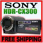 Sony Handycam HDR CX300 16 GB Camcorder   Gray  