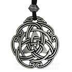 Celtic Peace Knot Triskelion Pendant Jewelry Necklace Knotwork 