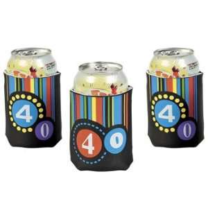  40th Birthday Can Covers   Tableware & Soda Can Covers 