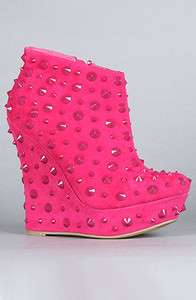 Sole Boutique The Cenobite Shoe Fuchsia  