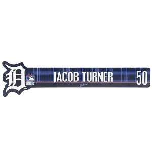  Detroit Tigers Jacob Turner 2011 Locker Nameplate Sports 