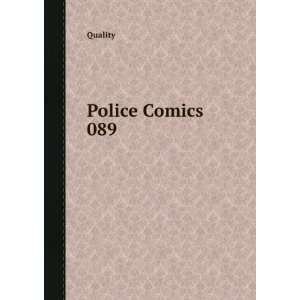  Police Comics 089 Quality Books