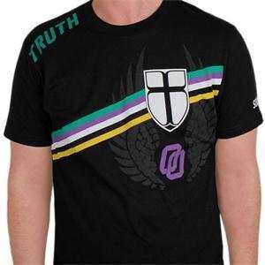  Truth Soul Armor Knight T Shirt   Medium/Black Automotive