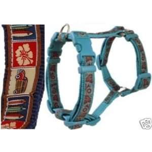   Paquette H Type Dog Harness SURF WOODIE MEDIUM