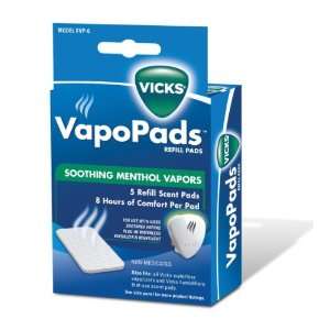  VICKS SOOTH VAPOR REPLACE PADS Size 5 Health & Personal 