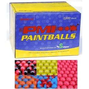  PMI Premium Paintballs 2000/ Case