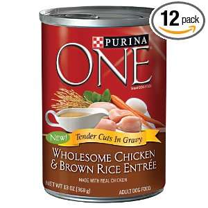 ONE Tender Cuts in Gravy Chicken, 13 Ounce (Pack of 12)  