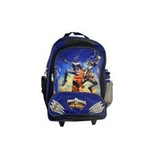 Rolling Backpack Power Rangers Jungle Fury Backpack Full Size Blue by 