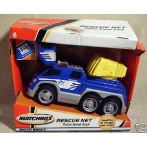  Matchbox Rescue Net Police Sound Truck Toys & Games