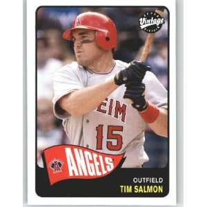 2003 Upper Deck Vintage #6 Tim Salmon   Anaheim Angels 