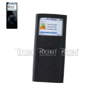  Reiko Wireless IPSC013 NANO1BK Silicon Case for Ipod Nano2 
