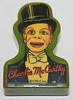 Vintage 1940s Green Bakelite Charlie McCarthy Pencil Sharpener  