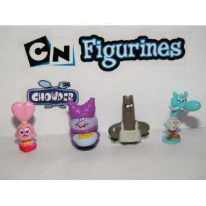  Chowder Mini Figure Nickelodeon Vending Toy Set 