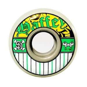  4x4 Chris Haffey Edition 6 skate wheels 57mm x 90a Sports 