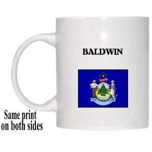  US State Flag   BALDWIN, Maine (ME) Mug 