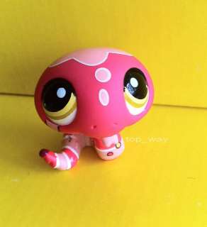 new LPS Littlest Pet Shop pet shop figurine Pink SNAKE  