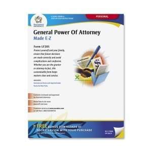  Socrates General Power of Attorney Forms