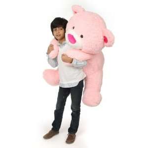  Lulu Shags Chubby and Huge Pink Teddy Bear 45in Toys 