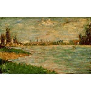    Pierre Seurat   32 x 20 inches   The River Banks