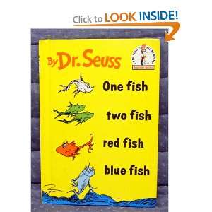   two fish red fish blue fish (collection of Dr. Seuss Books) Books
