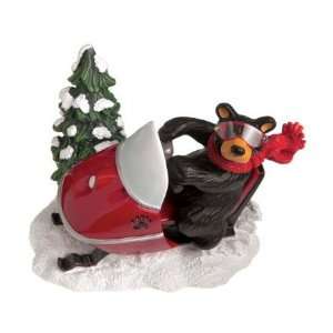  Buzz Snowmobiler Bearfoots Figurine