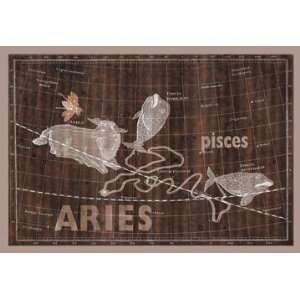  Pisces and Aries #2 28x42 Giclee on Canvas