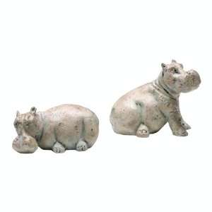  Duo Hippo Sculpture [Kitchen]