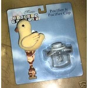  Lee Middleton Dolls 1358 Duck Pacifier Clip Toys & Games