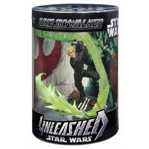   Unleashed Luke Skywalker Jedi Wal Mart Exclusive Figure Toys & Games