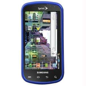  Rubberized SnapOn Cover for Samsung Epic 4G   Blue Cell 