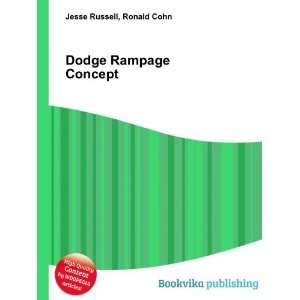  Dodge Rampage Concept Ronald Cohn Jesse Russell Books