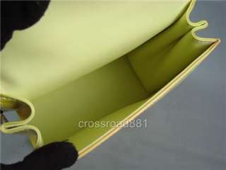   Vuitton Light Yellow Vernis Spring Street Handbag in Good Condition