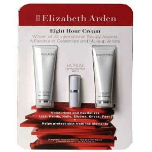 Elizabeth Arden Eight Hour Cream   Total 3.4 oz (1.7 oz X 2) Plus Lip 