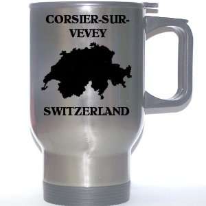  Switzerland   CORSIER SUR VEVEY Stainless Steel Mug 