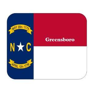  US State Flag   Greensboro, North Carolina (NC) Mouse Pad 