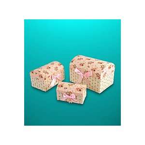  Set of 3 Treasure Boxes   Small Trunks