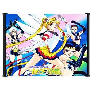  Sailor Moon Anime Fabric Wall Scroll Poster (17x16 