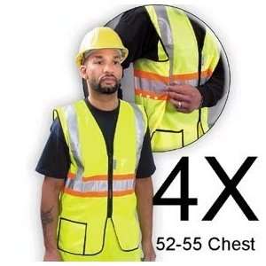 OccuLux ANSI Class 2 Expandable Two Tone Vest, Solid with 