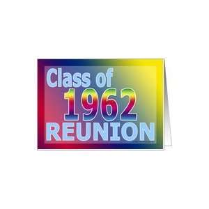 Class Reunion 1962 Card