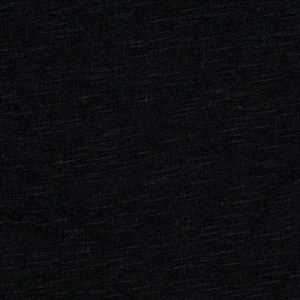  62 Wide Slub Cotton Jersey Knit Black Fabric By The Yard 