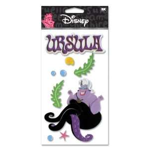  Disney Ursula Dimensional Sticker Arts, Crafts & Sewing
