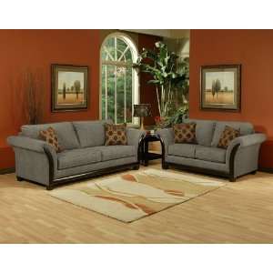   Traditional Modern Fabric Sleeper Sofa Set, CO BRE S2