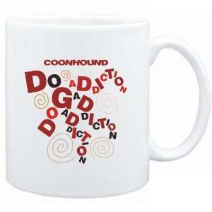  Mug White  Coonhound DOG ADDICTION  Dogs Sports 