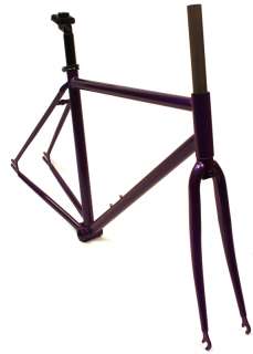 55cm Track Bike Fixed Gear Chromoly Frame Set Fork NEW  
