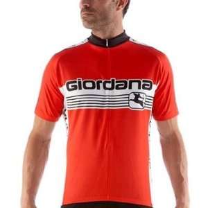   Short Sleeve Cycling Jersey   Red/Black   GI SSJY TRAD GIRD Sports