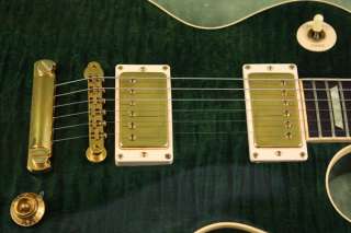 1996 Gibson Les Paul Classic Premium Plus + Top Green Gold Hardware 