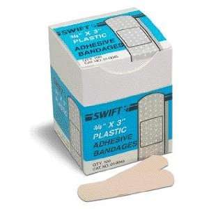   10045 Swift First Aid 3/4 X 3 Plastic Strips100/Bx