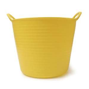  Tubtrugs Flexible Bucket, 6.5 Gal Yellow