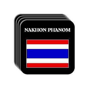  Thailand   NAKHON PHANOM Set of 4 Mini Mousepad Coasters 