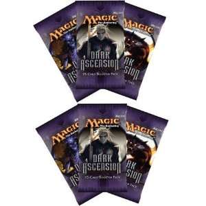  6 (Six) Packs of Magic the Gathering   MTG Dark Ascension 